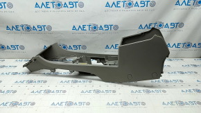 Central console VW Passat b7 12-15 USA gray, bare, scratches