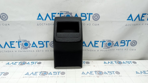Rear center console trim VW Passat b7 12-15 USA black, scratch