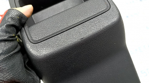 Rear center console trim VW Passat b7 12-15 USA black, scratch