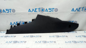 Center console trim side right VW Passat b7 12-15 USA black, scratches