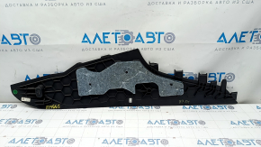 Center console trim side right VW Passat b7 12-15 USA black, scratches
