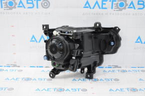 Headlight front left bare Jeep Cherokee KL 14-18 dorest halogen chrome, with electric adjustment, engraving mopar