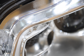 Headlight front left bare Jeep Cherokee KL 14-18 dorest halogen chrome, with electric adjustment, engraving mopar