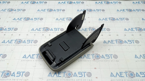 Armrest VW Passat b7 12-15 USA leather, gray