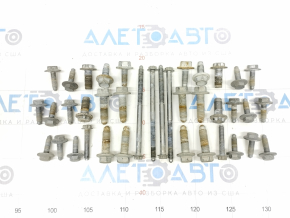 Fastening hardware for the battery VVB Tesla Model Y 20 - incomplete