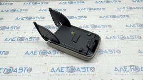 Armrest VW Passat b8 16-19 USА leather, gray
