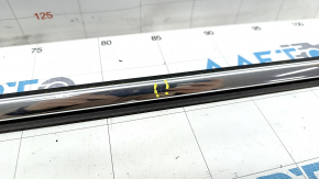Molding door-glass central front left BMW 4 F32/33 14-20 convertible, Coupe, chrome, scratches