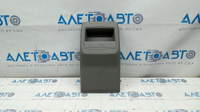 Rear center console trim VW Passat b8 16-19 USA gray, scratches, cracked mount