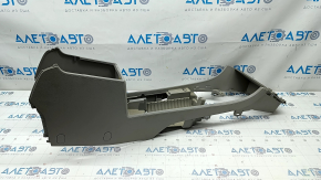Central console VW Passat b8 16-19 USA bare, gray, scratches