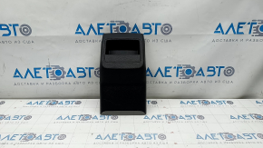 Rear center console trim VW Passat b8 16-19 USA black, scratches
