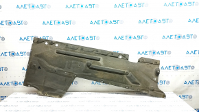 Front left underbody protection BMW 4 F32/33/36 14-20 worn, tears