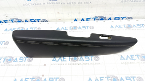 Armrest trim door rear left Jeep Grand Cherokee WK2 17- black leather, white stitching