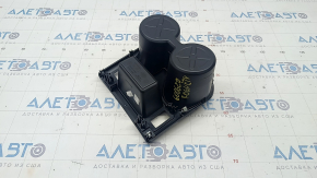 Central cup holder Nissan Rogue 14-16 black, for heated seats, scratch