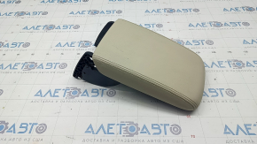 Armrest VW Passat b7 12-15 USA leather, beige, dry-cleanable