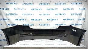 Bare rear bumper BMW 4 F32/33 14-16 convertible, Coupe, for parking sensors and molding, blue