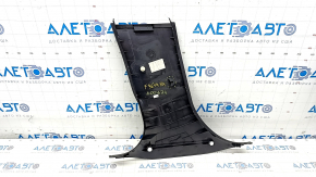 Center pillar trim lower right BMW 4 F36 15-20 Gran Coupe, black, broken mount, scratches