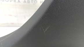 Center pillar trim lower right BMW 4 F36 15-20 Gran Coupe, black, broken mount, scratches