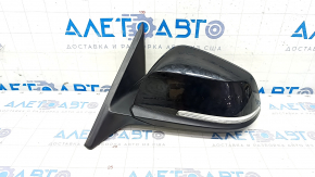 Left side mirror BMW 4 F32/33/36 14-20 turn signal, heated, 5 pins, black