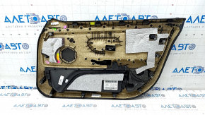 Door trim card front left BMW 4 F36 15-20 Gran Coupe, with backlight, leather black