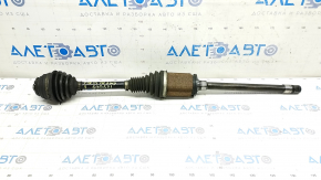 Drive axle shaft front right BMW 4 F32/33/36 14-20 AWD rusty, outer CV joint boot torn