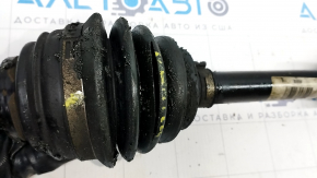 Drive axle shaft front right BMW 4 F32/33/36 14-20 AWD rusty, outer CV joint boot torn