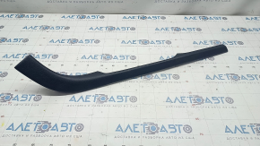 Center console trim side left Ford Fusion mk5 13-16 upper, leather black, butt