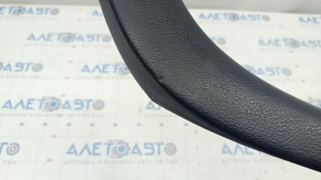 Center console trim side left Ford Fusion mk5 13-16 upper, leather black, butt