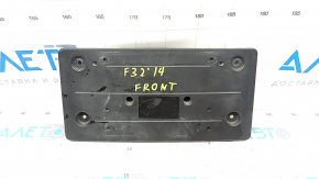 Front bumper number plate area BMW 4 F32/33/36 14-20 cracks in fasteners