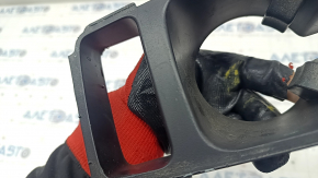 Cup holders Ford Escape MK3 17-19 black, no backlight, scratches