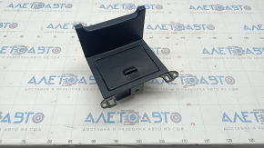 Box pocket center console Toyota Camry v55 15-17 usa small, black, with overlay, scratches