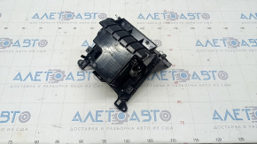 Box pocket center console Toyota Camry v55 15-17 usa small, black, with overlay, scratches