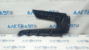Center console trim side right Nissan Pathfinder 13-20 black, scratches