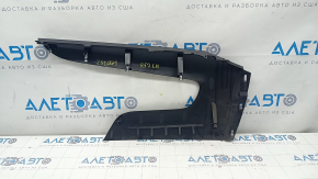 Center console trim side left Nissan Pathfinder 13-20 black, scratches