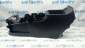 Central console Nissan Pathfinder 13-20 bare, black, scratches