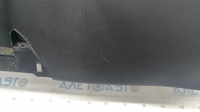 Central console Nissan Pathfinder 13-20 bare, black, scratches