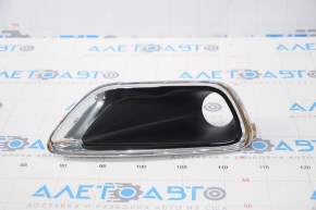 Fog light frame under the right overlay Jeep Grand Cherokee WK2 17 - complete with chrome overlay