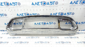 Front bumper trim lower Jeep Grand Cherokee WK2 17- chrome, bumpers