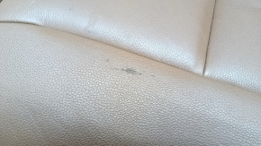 Rear row of seats 2 row BMW 4 F32 14-20 Coupe without hatch in the back, brown leather, needs cleaning, bumps, scratches