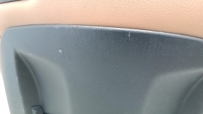 Driver's seat BMW 4 F32 14-20 Coupe with airbag, electric, heated, memory, brown leather, faded plastic, scratches