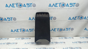 Center console trim rear Nissan Rogue Sport 17-19 black, without air duct, scratches