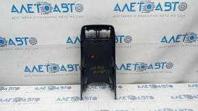 Center console trim rear Nissan Rogue Sport 17-19 black, without air duct, scratches
