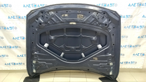 Bare hood BMW 4 F32/33/36 14-20 steel, blue A89, butt, worn, sand, chips