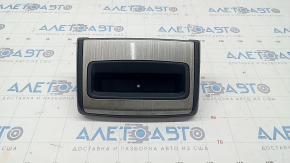 Center console trim rear Nissan Murano z52 15- upper, black, scratches