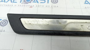 Door sill trim front left Jeep Grand Cherokee WK2 11-21 black with chrome, scratches, corrosion