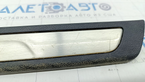 Door sill trim front left Jeep Grand Cherokee WK2 11-21 black with chrome, scratches, corrosion