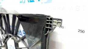 Diffuser radiator shroud bare Mercedes W211 broken