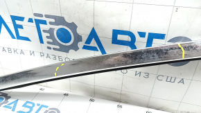Upper door molding front right BMW 4 F32 14-20 Coupe, chrome, scratches