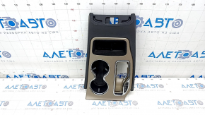 Center console trim with cup holders Jeep Grand Cherokee WK2 17- beige, scratches