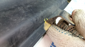 Left threshold Jeep Grand Cherokee WK2 11-21 structure, broken fastener, scratches