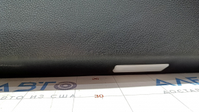 Door trim card front left BMW 4 F32/33 14-20 convertible, Coupe, brown leather, wood insert, gray molding, scratches